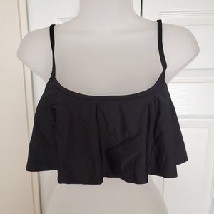 Bikini tops  Flutter top with shelf bra
